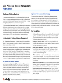 Modern Privileged Access Management