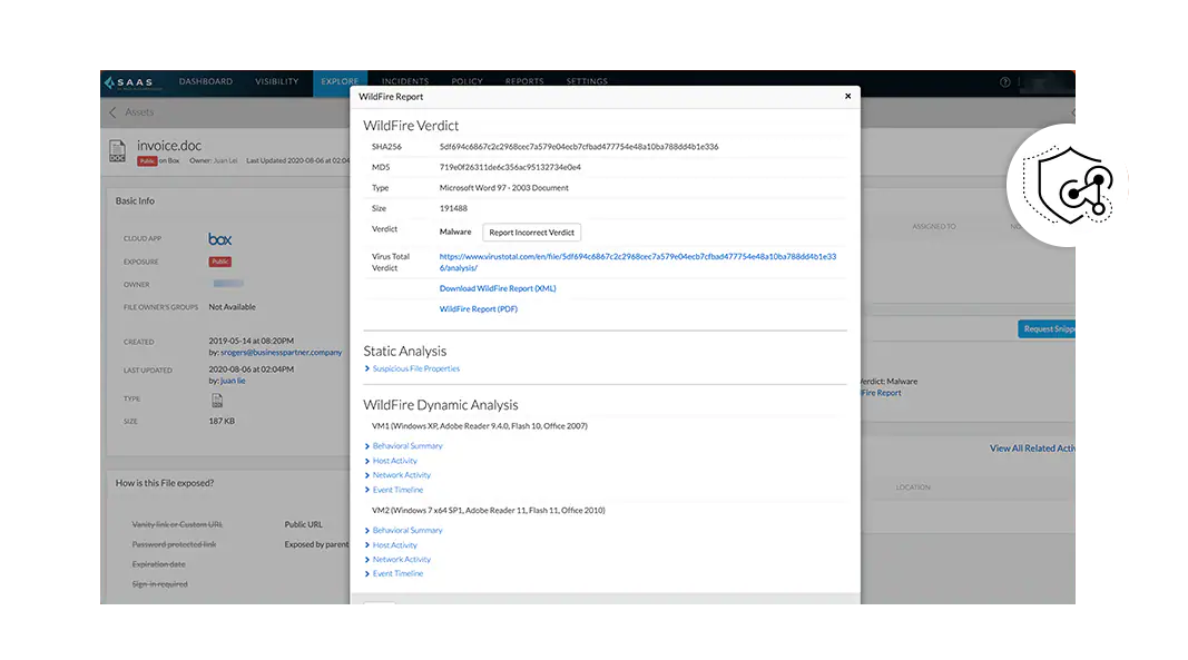 通过内联 ML 模型进行威胁预防