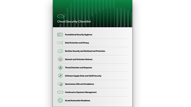 面向云安全防御人员的检查清单