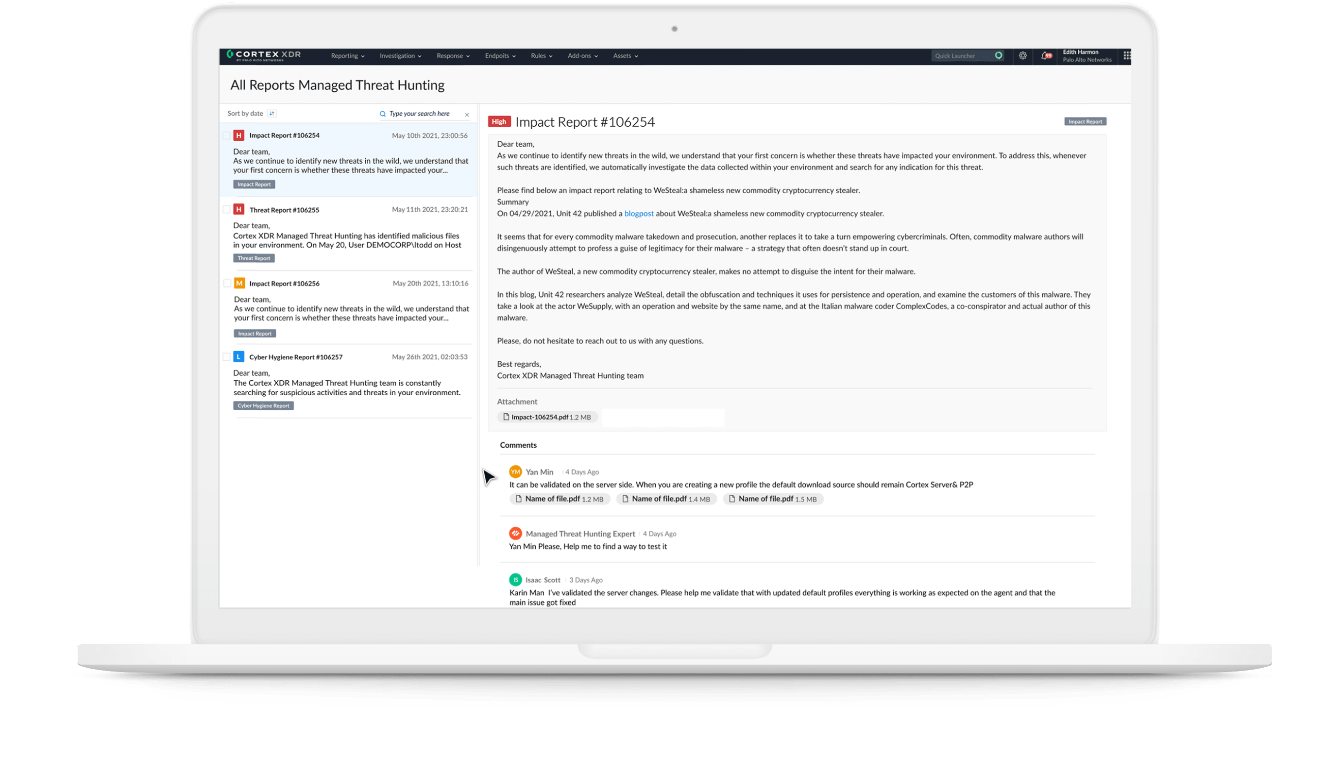 让我们的 Unit 42 搜寻专家为您效力