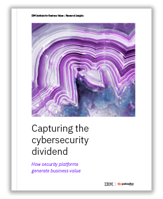 抓住网络安全红利：来自 IBM 商业价值研究院的最新研究