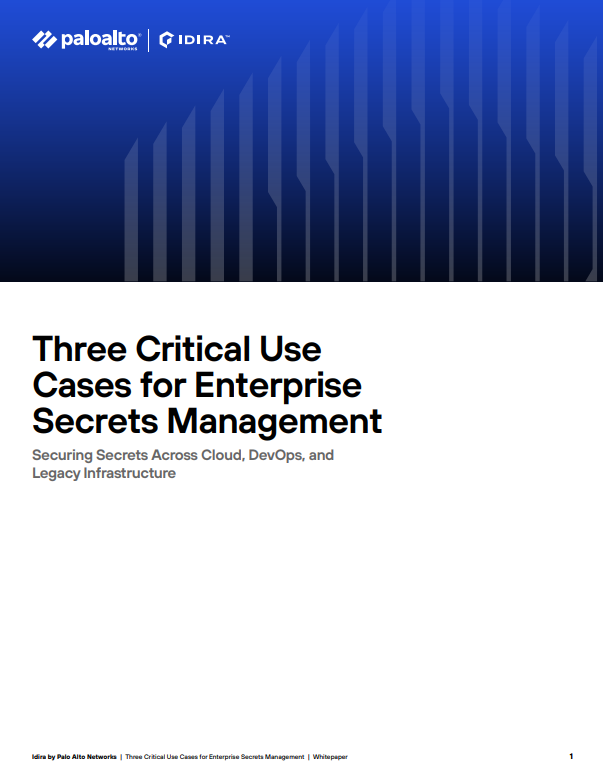 Three Critical Use Cases for Enterprise Secrets Management