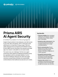 Prisma AIRS Agent Security