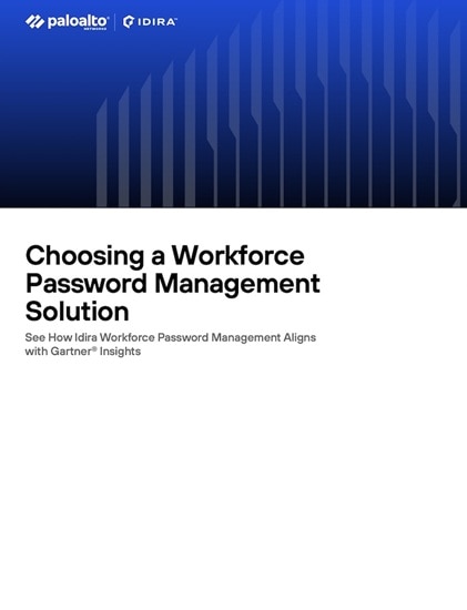 Choosing the Right Workforce Password Management Solution			