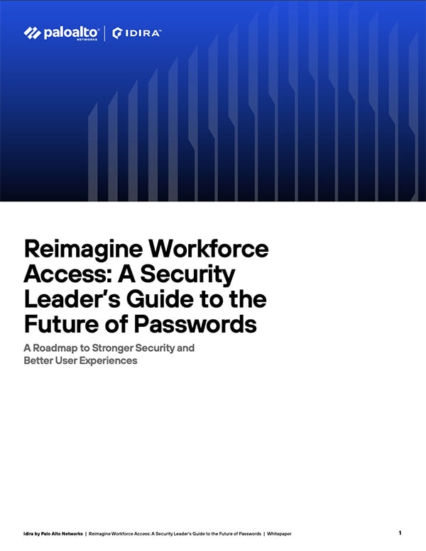 A Security Leader's Guide to the Future of Passwords			