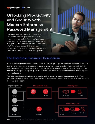 Unlocking Productivity and Security with Modern Enterprise Password Management			