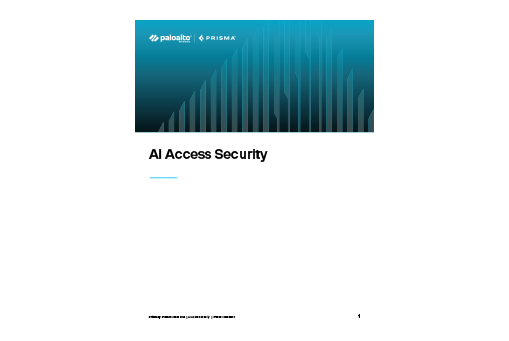 AI Access Security 产品说明