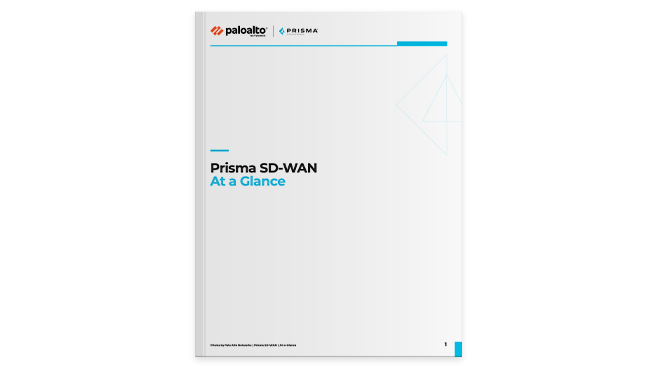 Prisma SD-WAN 一览